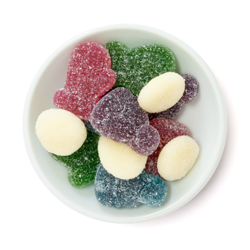 sour gummy hats & mittens