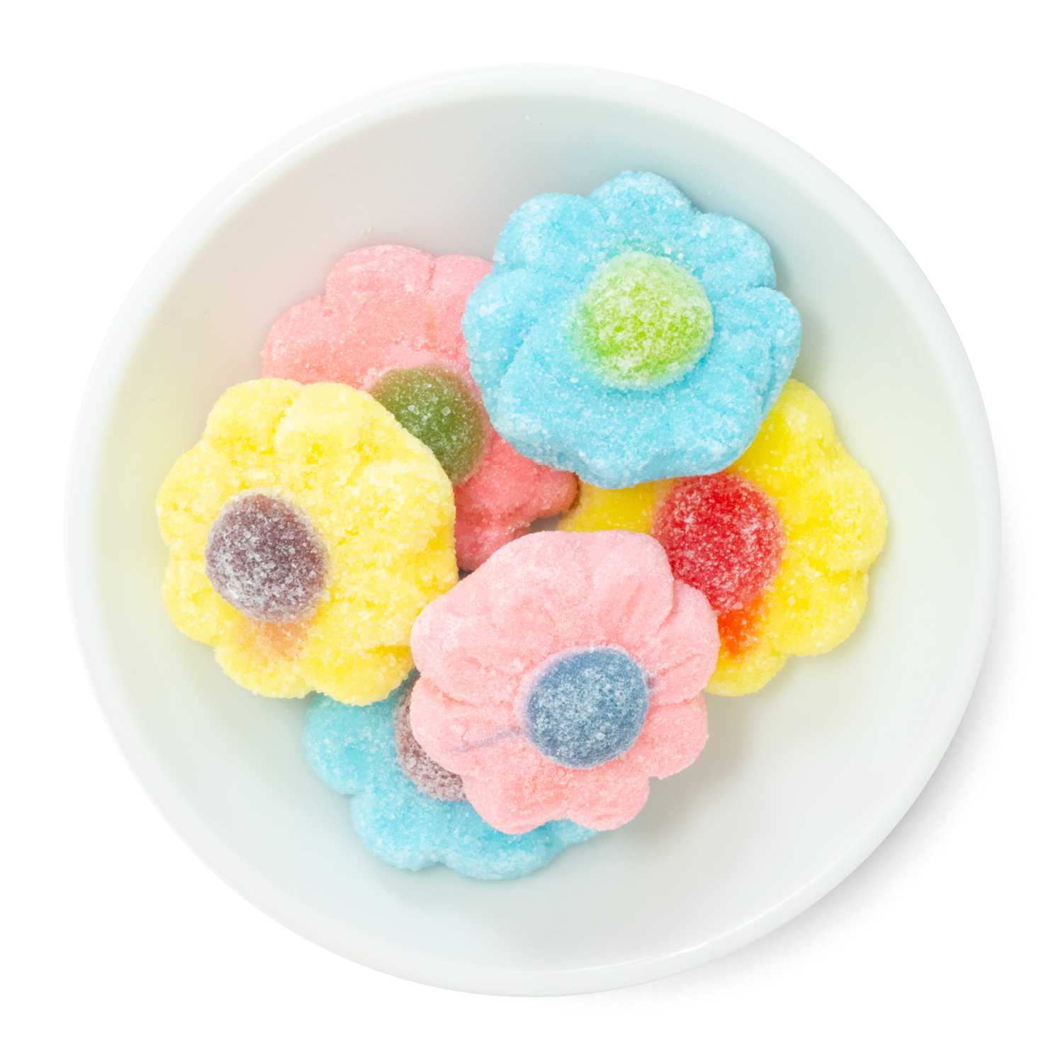 pastel flowers