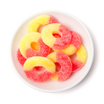gummy peach rings