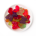 gummy mini butterflies
