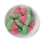 sugared watermelon slices