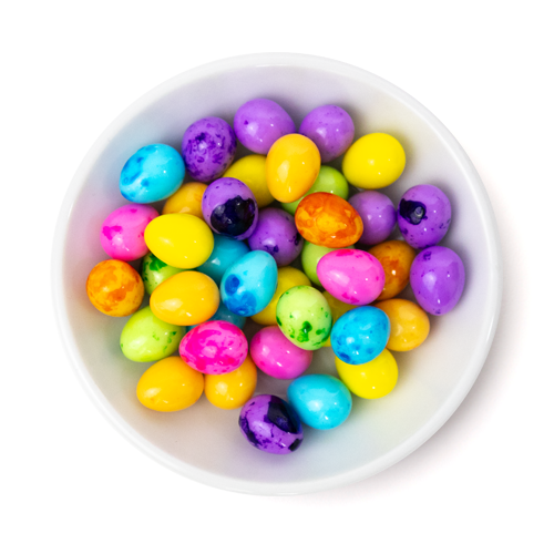 crunchy candy eggs