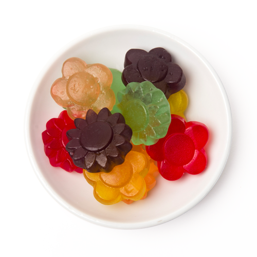 gummy flowers