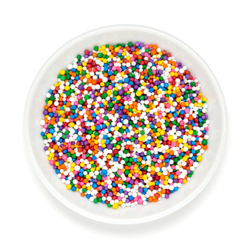 rainbow nonpareil sprinkles