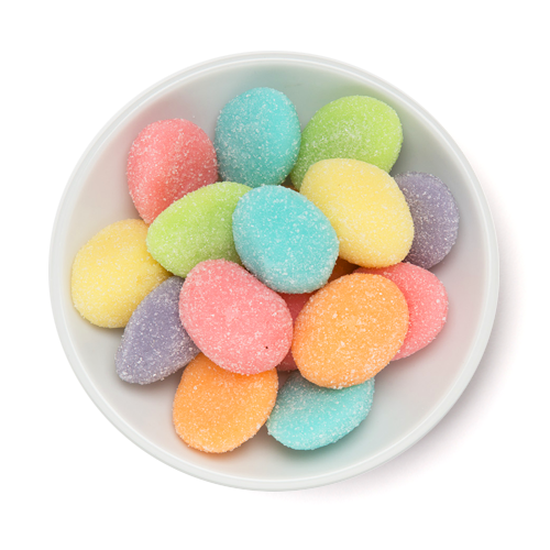 sweet sugared eggs