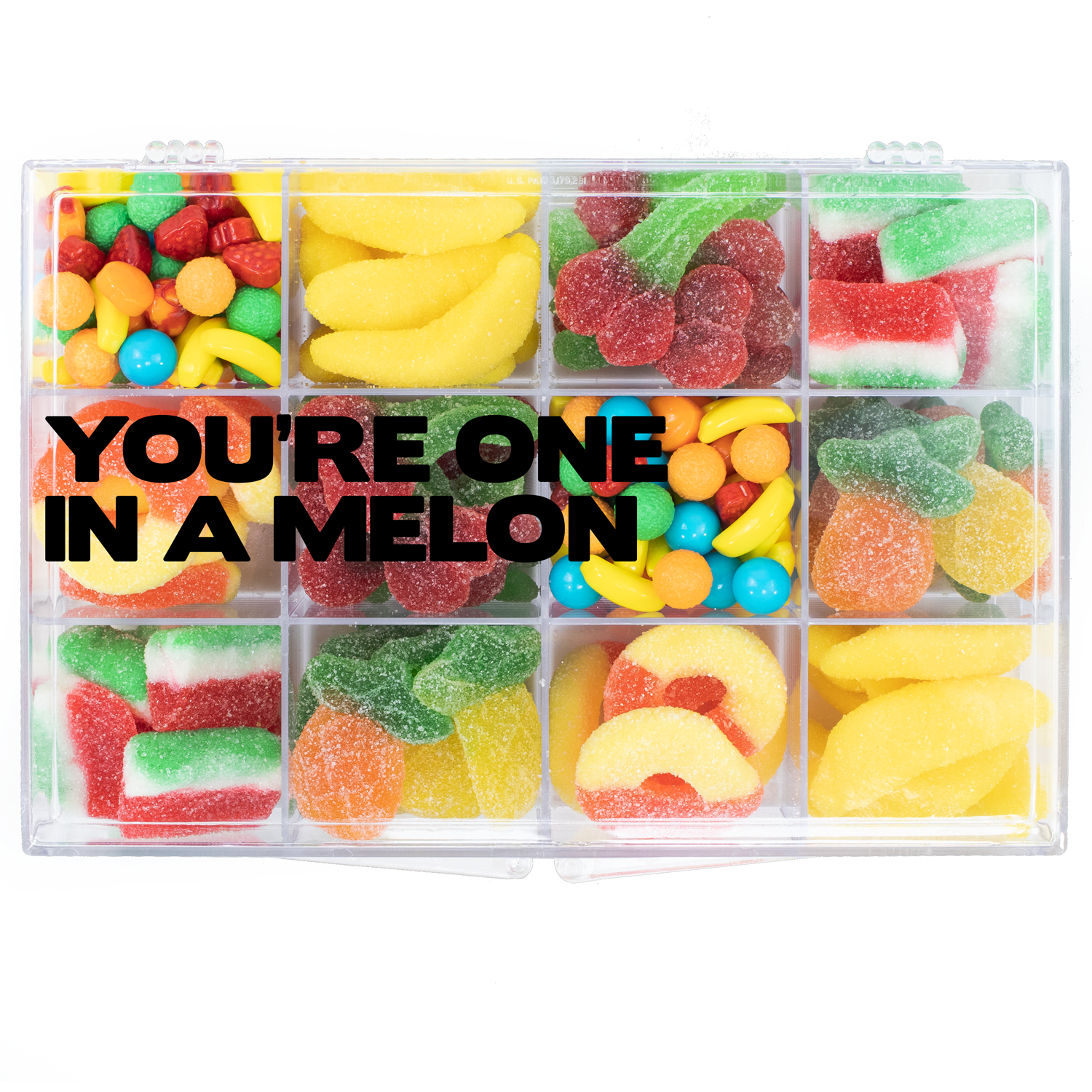 fruit salad 12 piece snackle box