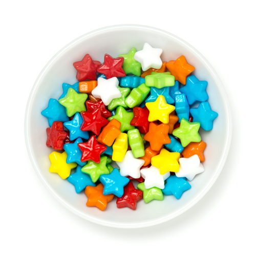 crunchy candy stars