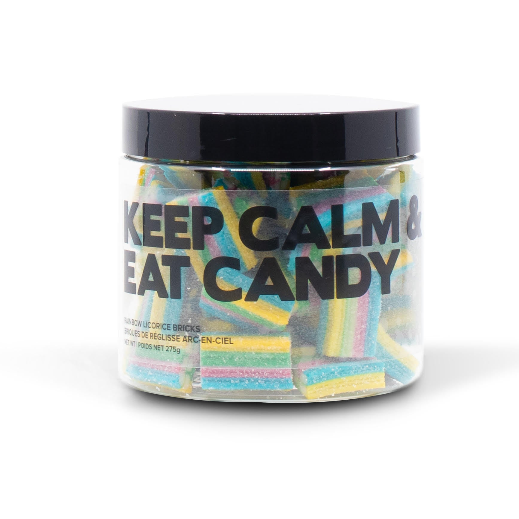 "keep calm & eat candy" candy tub